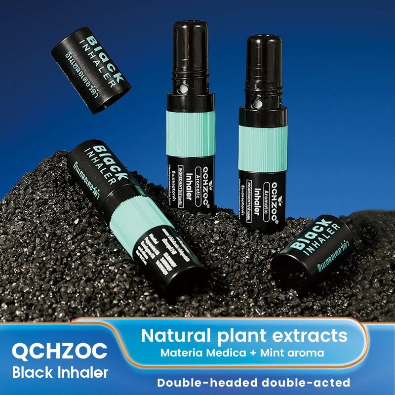 Refreshing Plant-Based Nasal Inhalers with Essential Oils and Cooling Oil