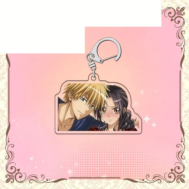 7PCS Anime Maid Sama! Ayuzawa Usui 6CM HD Acrylic Keychain Schoolbag Pendant Collecting Pendant Present Firend Festivals Gifts