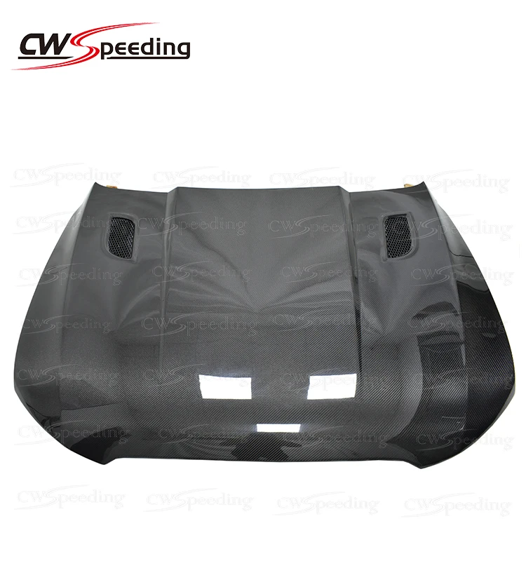

M STYLE CARBON FIBER HOOD ENGINE BONNET FOR AUDI A5 B8