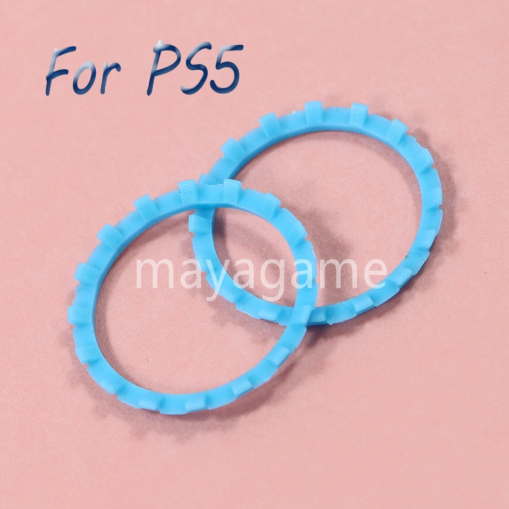 50pcs Plastic Accent Rings For Sony DualSense 5 PS5 Controller Joystick Handle Front Cover