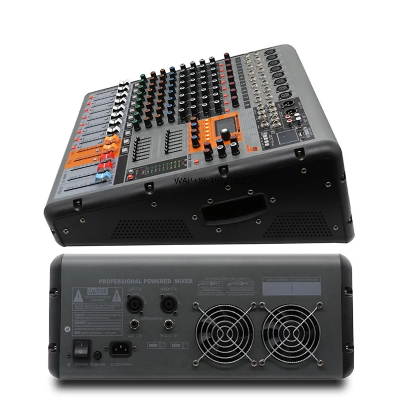 

Профессиональный DJ-контроллер, микшерный пульт для сцены, свадеб, караоке, с Bluetooth, USB, производство Китай, без гарантии