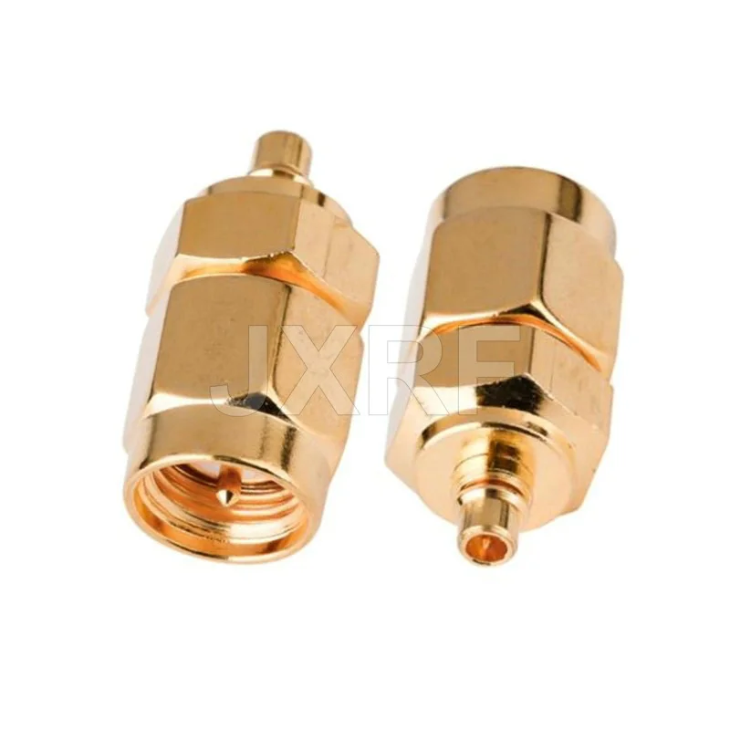 20PCS/LOT SMA Male/Female to MMCX Male/Female Connector for Wifi Radio Antenna Convertor Networks/Exte Adapter Gold Plated