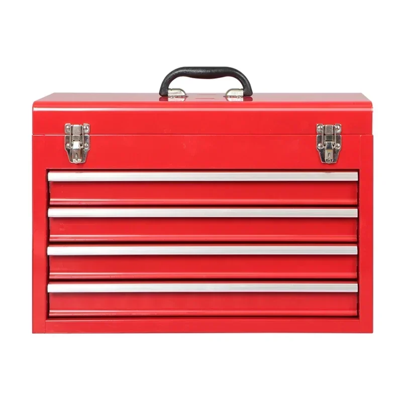 Portable Toolbox Household Set Portable Repair Multi-function Drawer Double-layer Combination Tool Storage Box