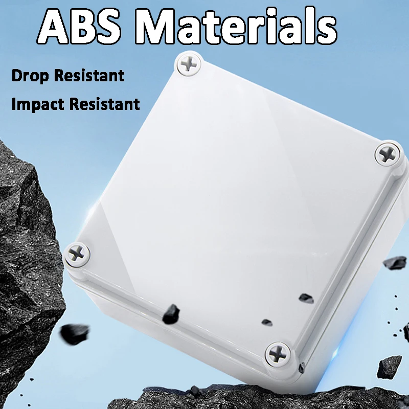 Waterproof Dustproof IP67 Junction Box AG DIY Project Box Power Housing Monitoring Enclosure Seal Button Distribution Case
