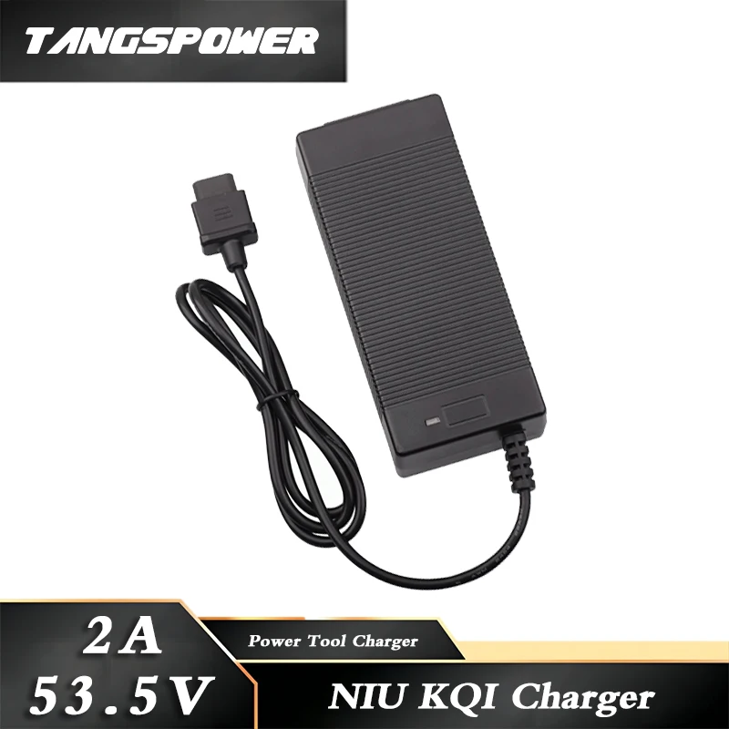 

53.5V 2A Lithium Battery Charger For Li-ion Battery Pack Fast Charging NIU KQI Connector Intelligent power-off