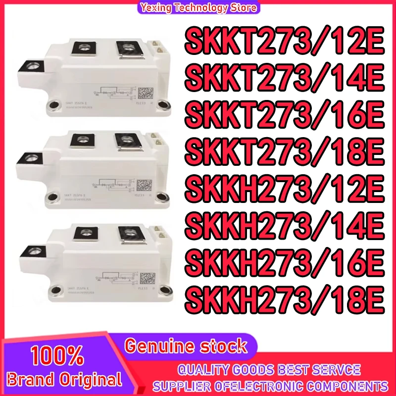 SKKT273 SKKT273/12E SKKT273-14E SKKT273-16E SKKT273-18E SKKH273/12E SKKH273-14E SKKH273-16E SKKH273-18E Thyristor Diode Modules