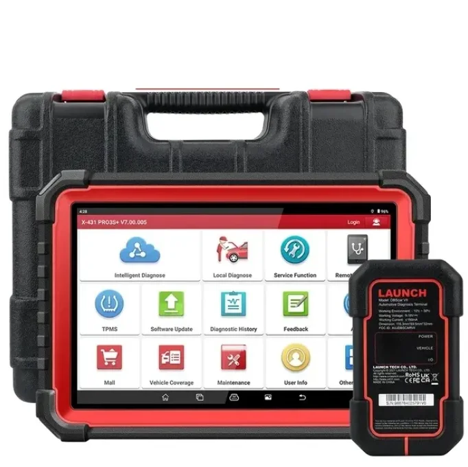 2024 Lnch X431 Pro3S+ V5.0 12V 24V Od2 Full System Bi-directional Diagnostic Tool Escaner Automotive Scanner for All Cars
