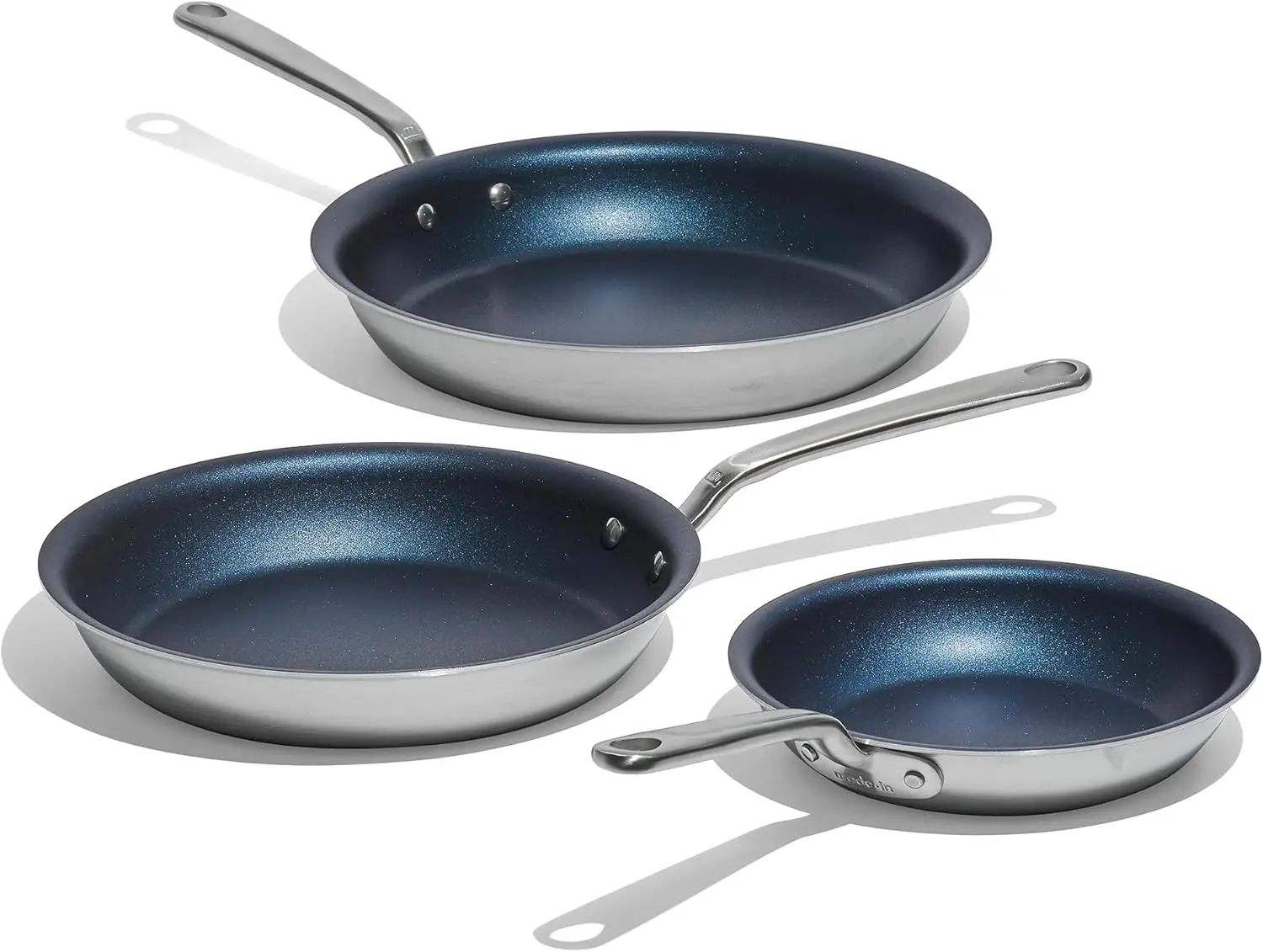 Made In Cookware - Procoat Non Stick 3 Piece Frying Pan Set (Includes 8