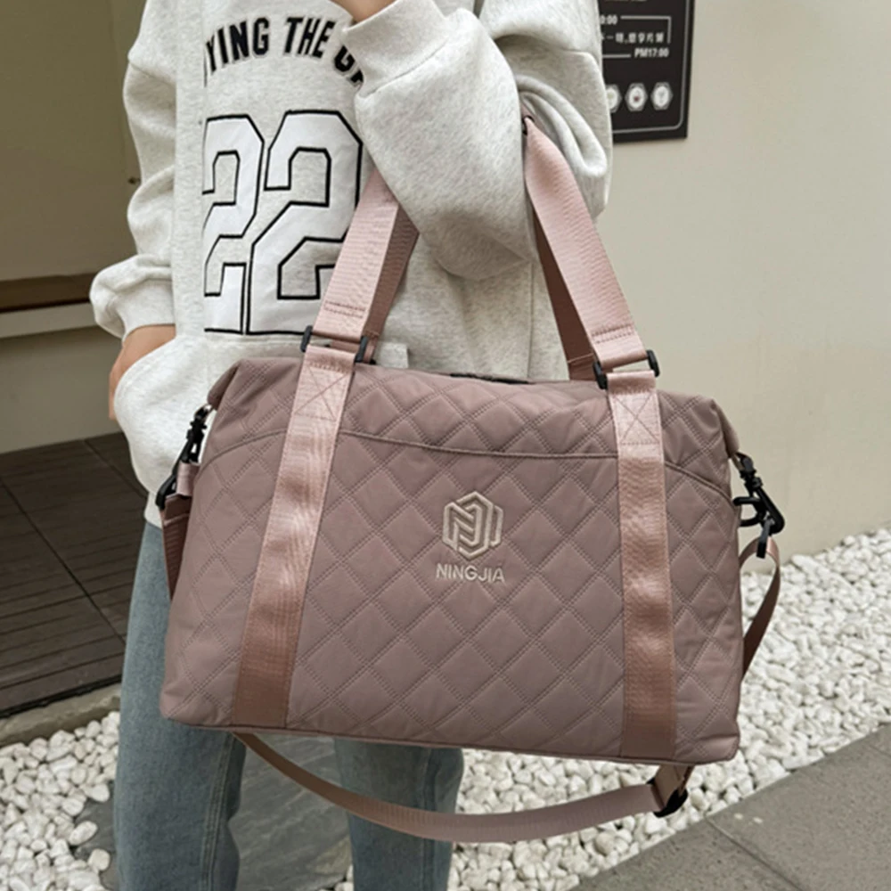 Travel Gym Bag Short-distance Luggage Portable Fitness Bags Shoulder Crossbody Bag Sport Handbags Duffle Carry On Weekend Bag