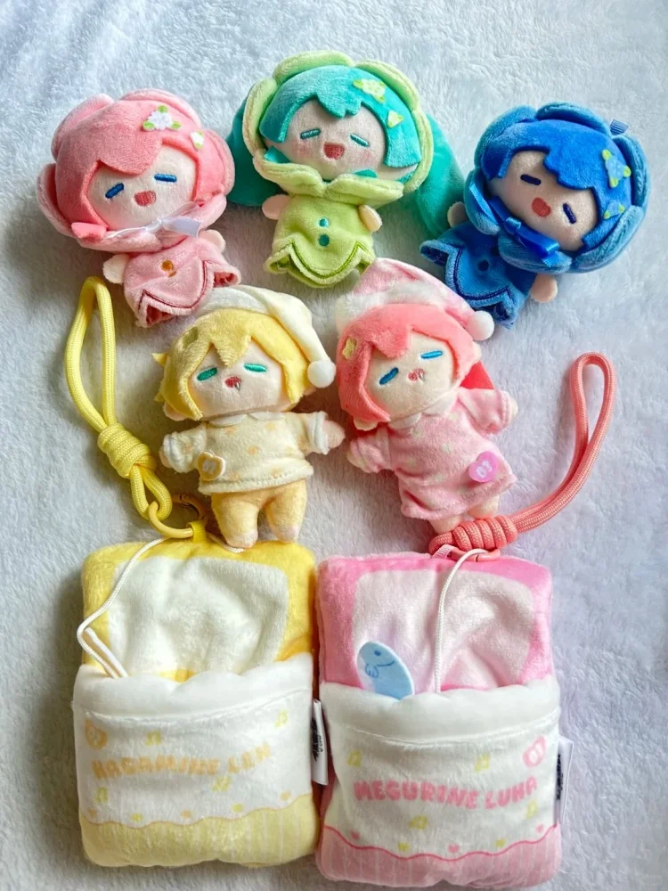 

Плюшевый картхолдер Hatsune Miku Sweet Dream, коллекционная игрушка-сюрприз в закрытой коробке, милые плюшевые игрушки Рин Кайто и Лука, модная коллекционная игрушка, подарок