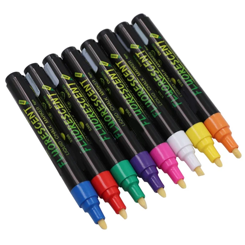 ABHU 1Set Markers 8 Colors Available Bee Markers Bevel Beekeeping Tools Highlighter Colored Pen