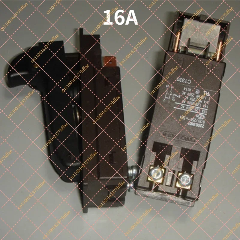 16A Self-locking switch for MARQUARDT power tool angle grinder polisher high current mechanical spring press switches