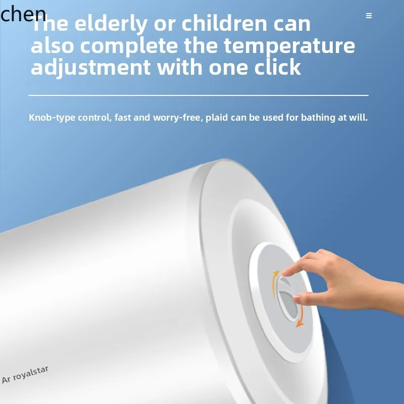 LXC scaldabagno elettrico domestico piccolo bagno bagno scaldabagno portaoggetti 60 litri stanza in affitto