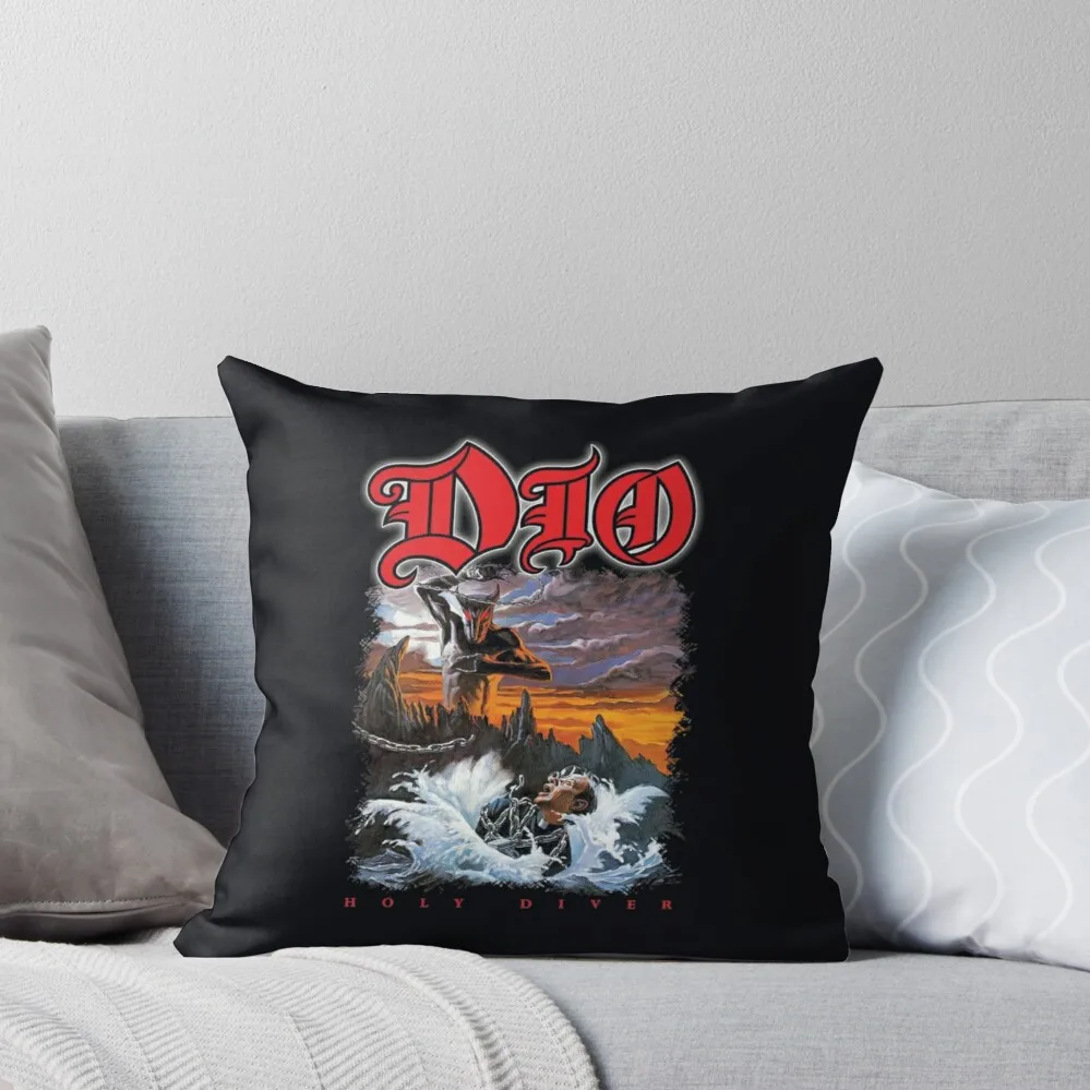 DIO BAND Stand Up And Shout Essential T-Shirt , Christmas,Halloween,Fathers Day,Mothers Day Throw Pillow