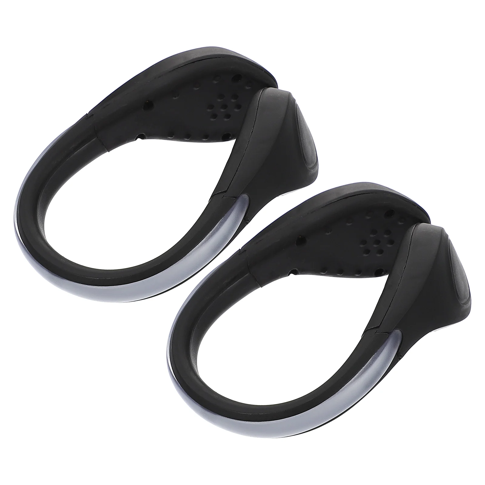 

2 Pcs Luminous Shoe Clip Lights Cycling Clips Safety Sports Warning Lamp Biking