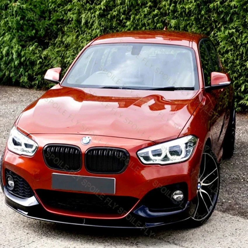 Front Bumper Lip Spoiler Diffuser for BMW F20 F21 118i 120d 120i M135i M140i LCI MSport 2015-2019 Splitter Cover Shovel Surround