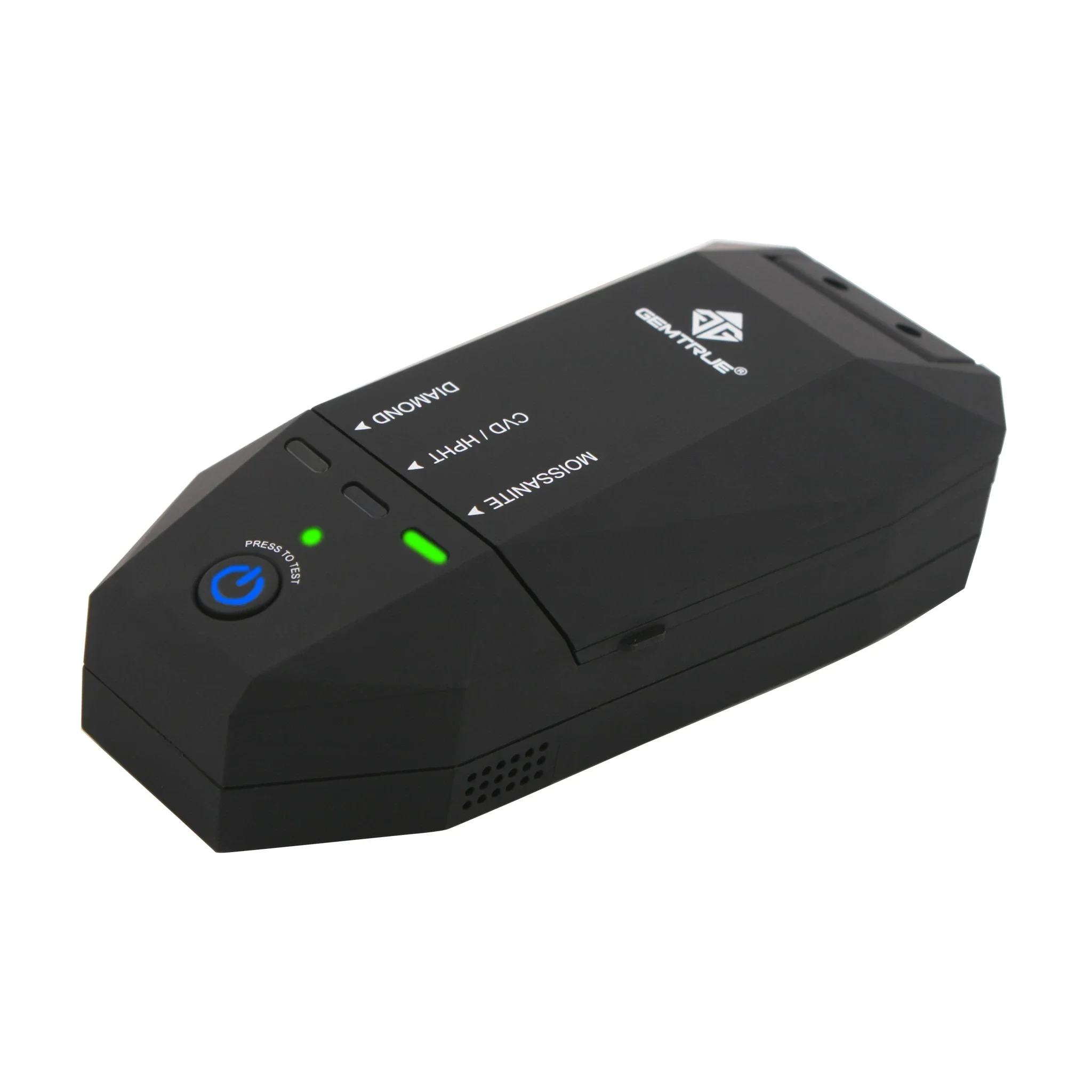 GemTrue Veritas CVD HPHT Moissanite Tester Advanced Diamond Tester with LED Indicator and English Voice Result Function
