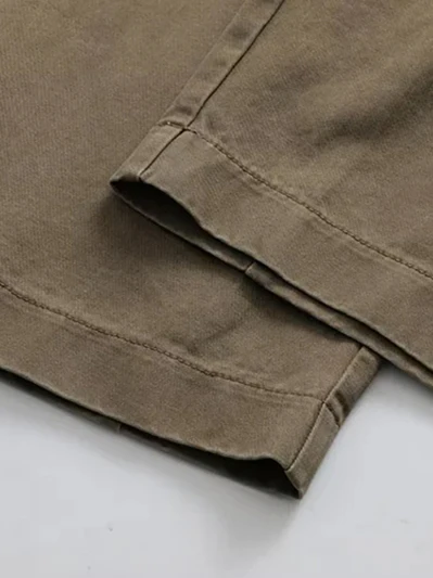 American Sle Retro ket Arbeitshose Damen Gerades Bein Lässige Lange Hose 3D-Schneiderei Abnehmen Vielseitig Street Sle