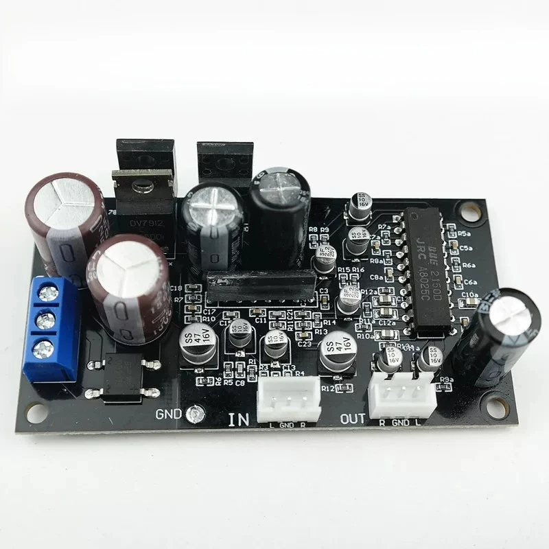 MM/MC Phono Preamp Board with JRC2150 BBE, Bass & Treble Tone Control Amplifier