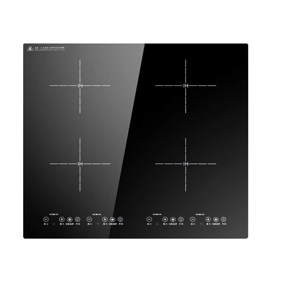 Customized 220V 4 Burner Flat Commercial Induction Cooker Electric Stove Ceramic