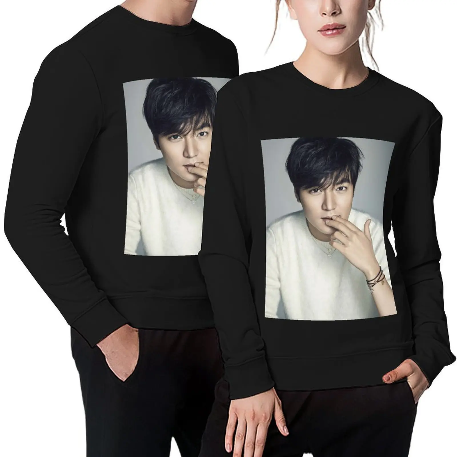 

oppa minho Pullover mens clothes autumn clothes korean clothes for men anime sweatshirt