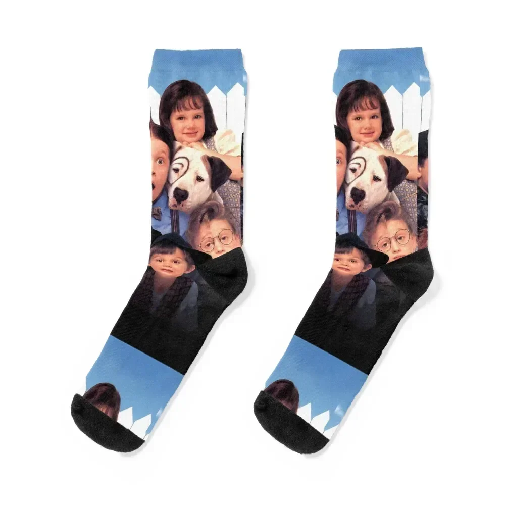 

Little Rascals Film Poster - Family Comedy Movie from the 90s Socks cute sport Rugby custom Socks For Man Women's