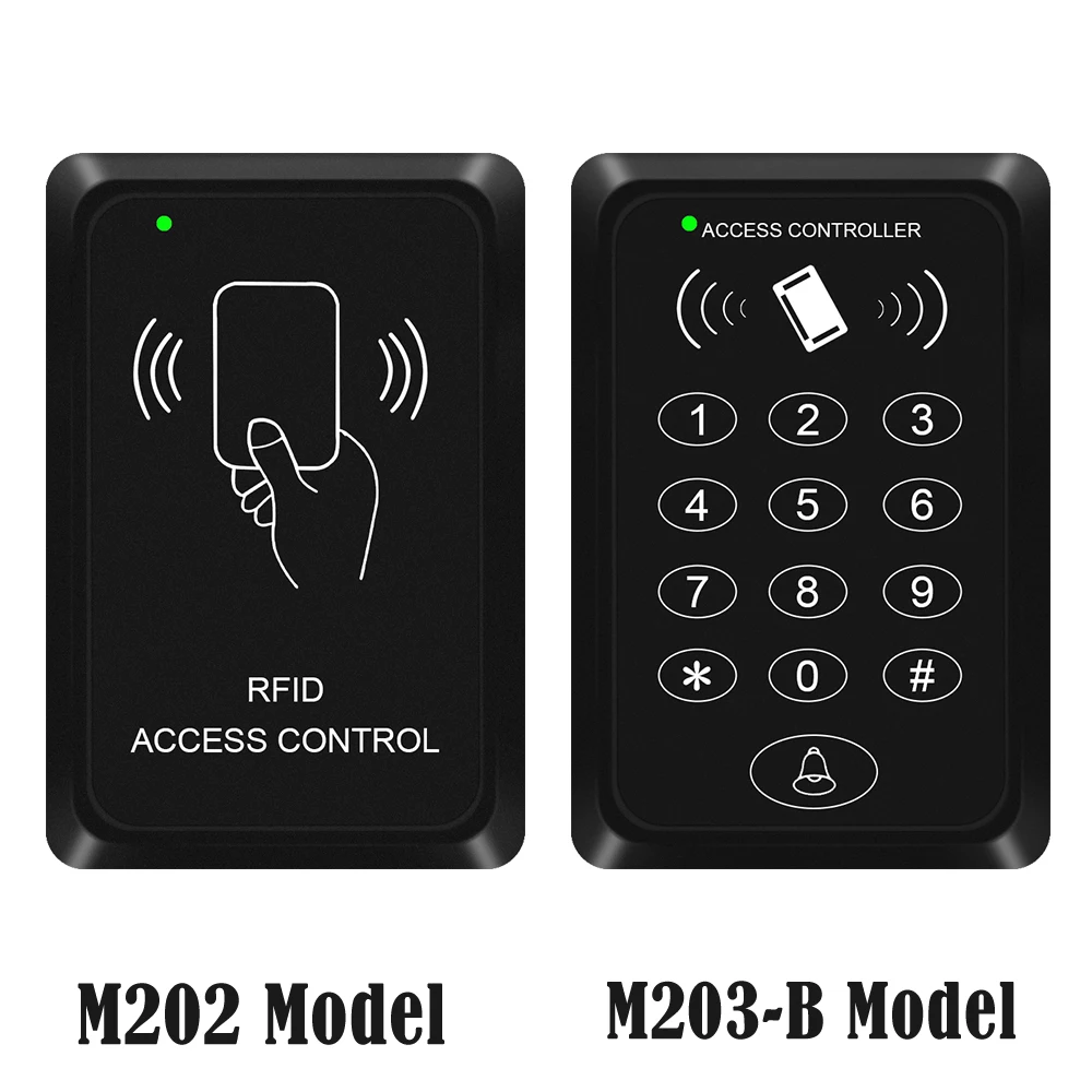 Digital Panel Access Controller Electronic Door Lock with 125Khz RFID Card Reader Password Keypad Access Control for 1500 Users