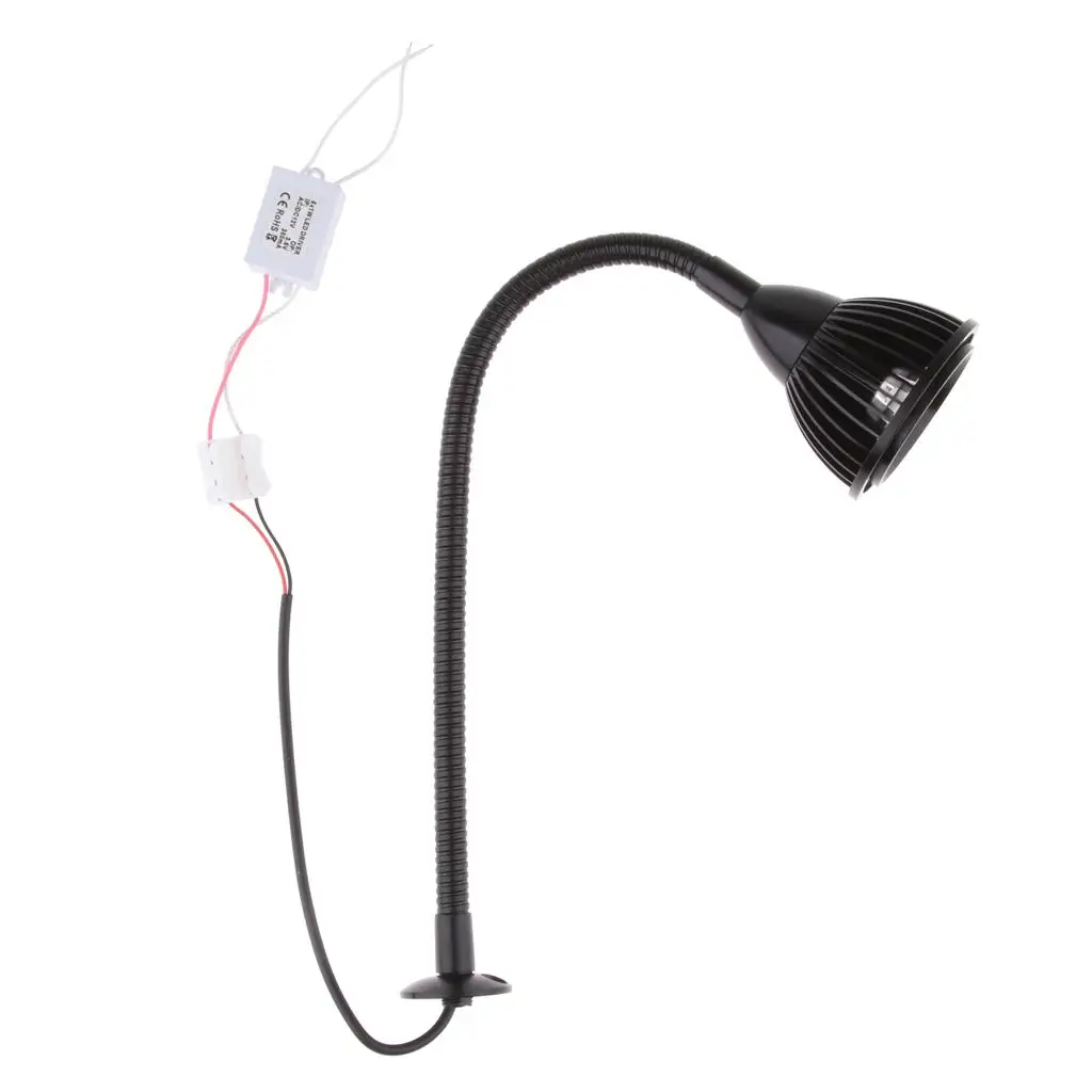 Gooseneck LED Reading Light - 5W, 12V, 6000K, Boat Chart / Light