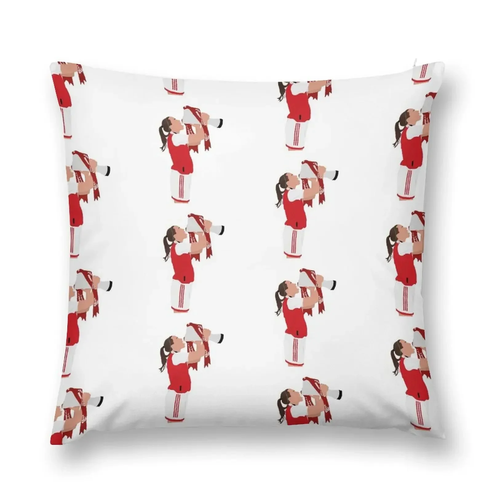 

Katie McCabe Conti Cup Throw Pillow Pillow Case Christmas christmas pillow case