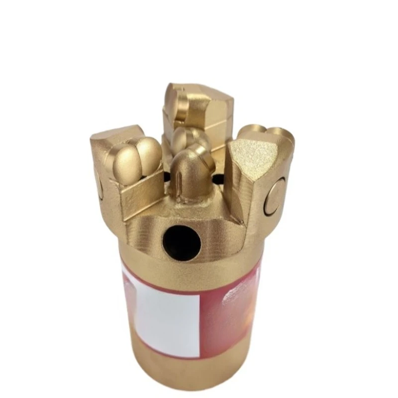 Composite piece non-coring drill bit Water well exploration Drilling mine foundation pit anchoring