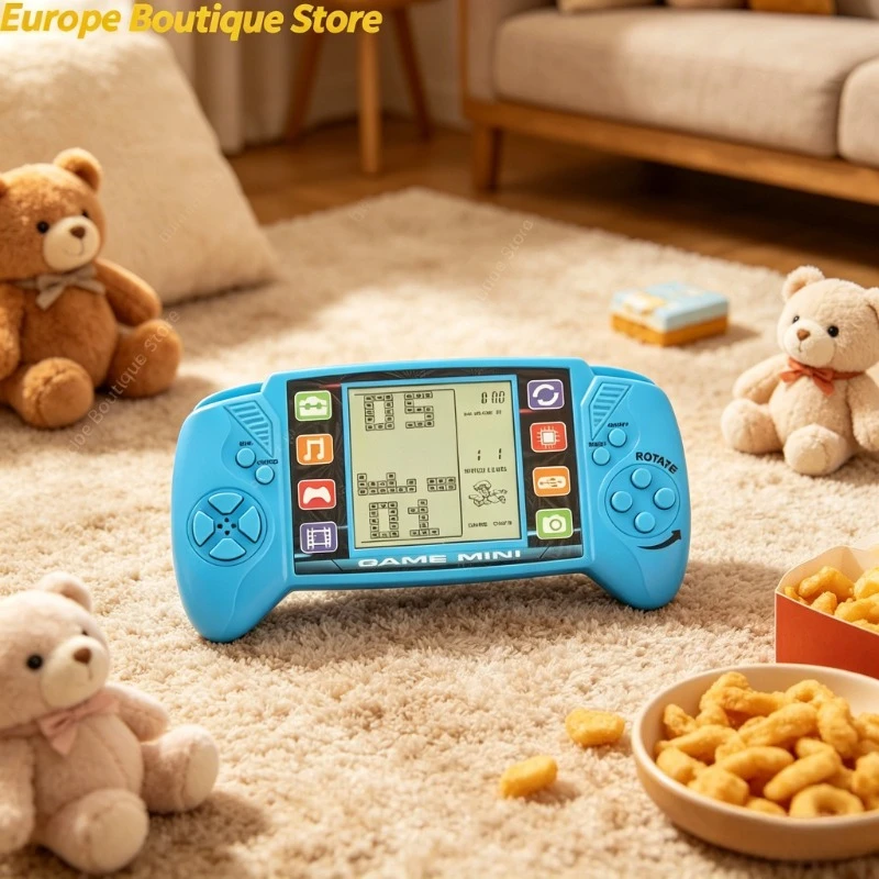 

Pocket Handheld Portable BRICK GAME Console Classic Retro Childhood Player Educational Brain Training Toys 4 Colors Holiday Gift