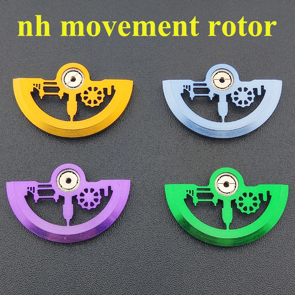 

Ротор nh35, автоматический молоток, подходит для nh34 nh35 nh36 nh38 nh70 4R35 4R36 7S, ротор механизма, запасная часть механического механизма