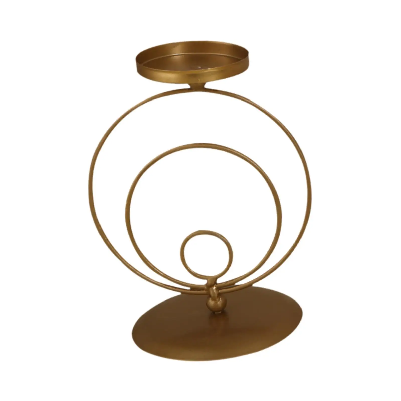Candle Support Simple Decoration Table Centerpiece Tall Iron Candlestick for Wedding Halloween Living Room Christmas Anniversary