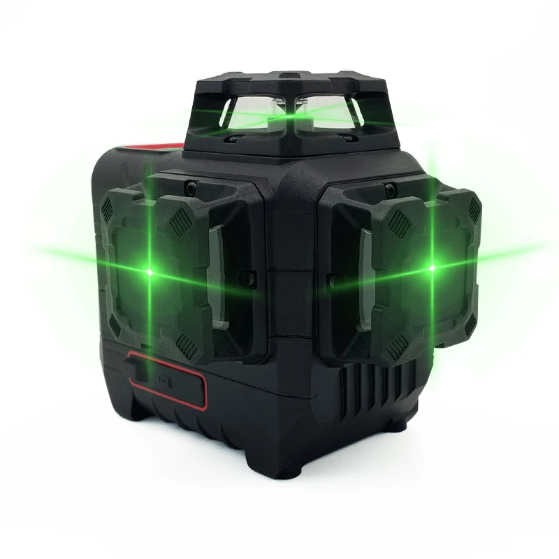 Hot Sale 12 Lines 3D Self-leveling Green Beam L/aser Level 360 Horizontal