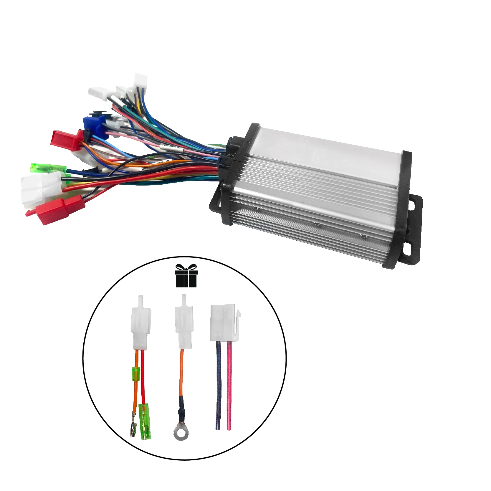 Electric Bike Accessories Brushless DC Motor Controller 36V/48V 500W For Electric Bicycle E-bike Scooter High Quality ZEMAKE