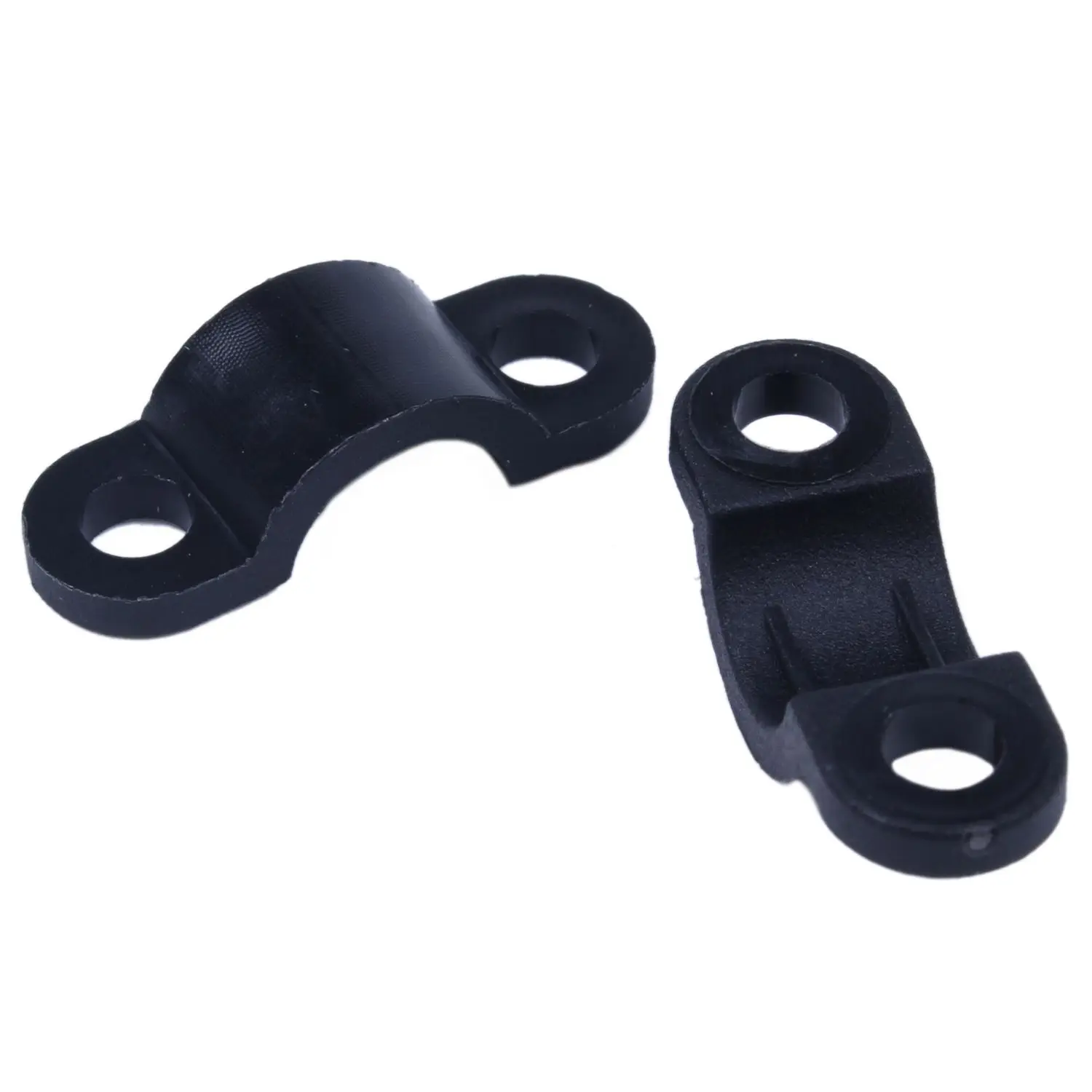 70Pcs Screws Mounted Arched Cable Clamp Clip Tie 21 x 7mm for 3mm Wire XQ