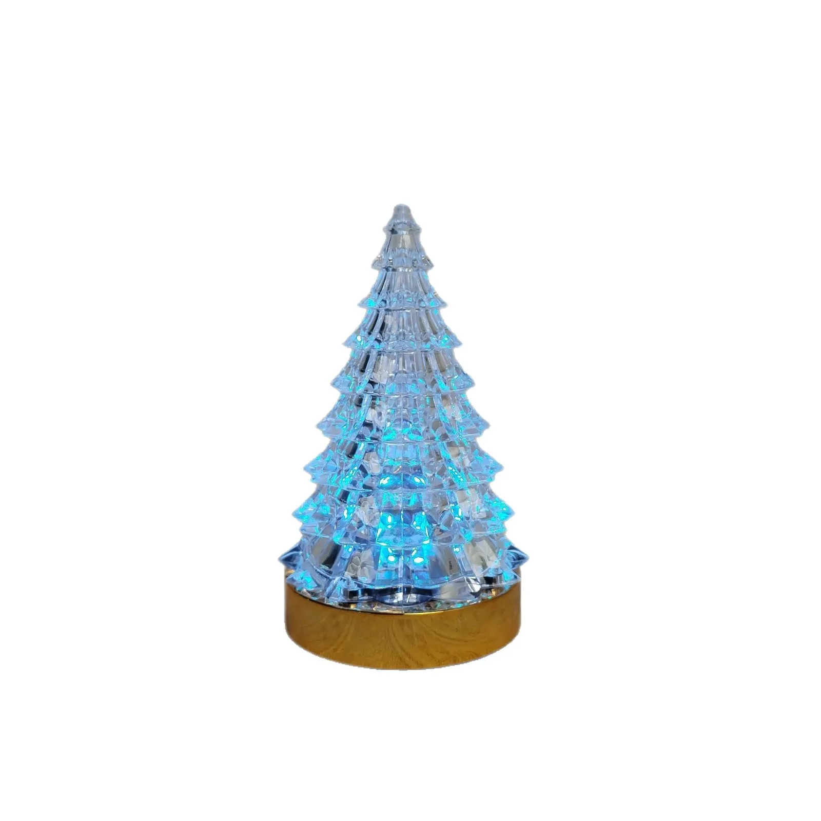 Luminous Colorful Crystal Christmas Tree Creative Night Light Christmas Gift Decoration Atmosphere Light