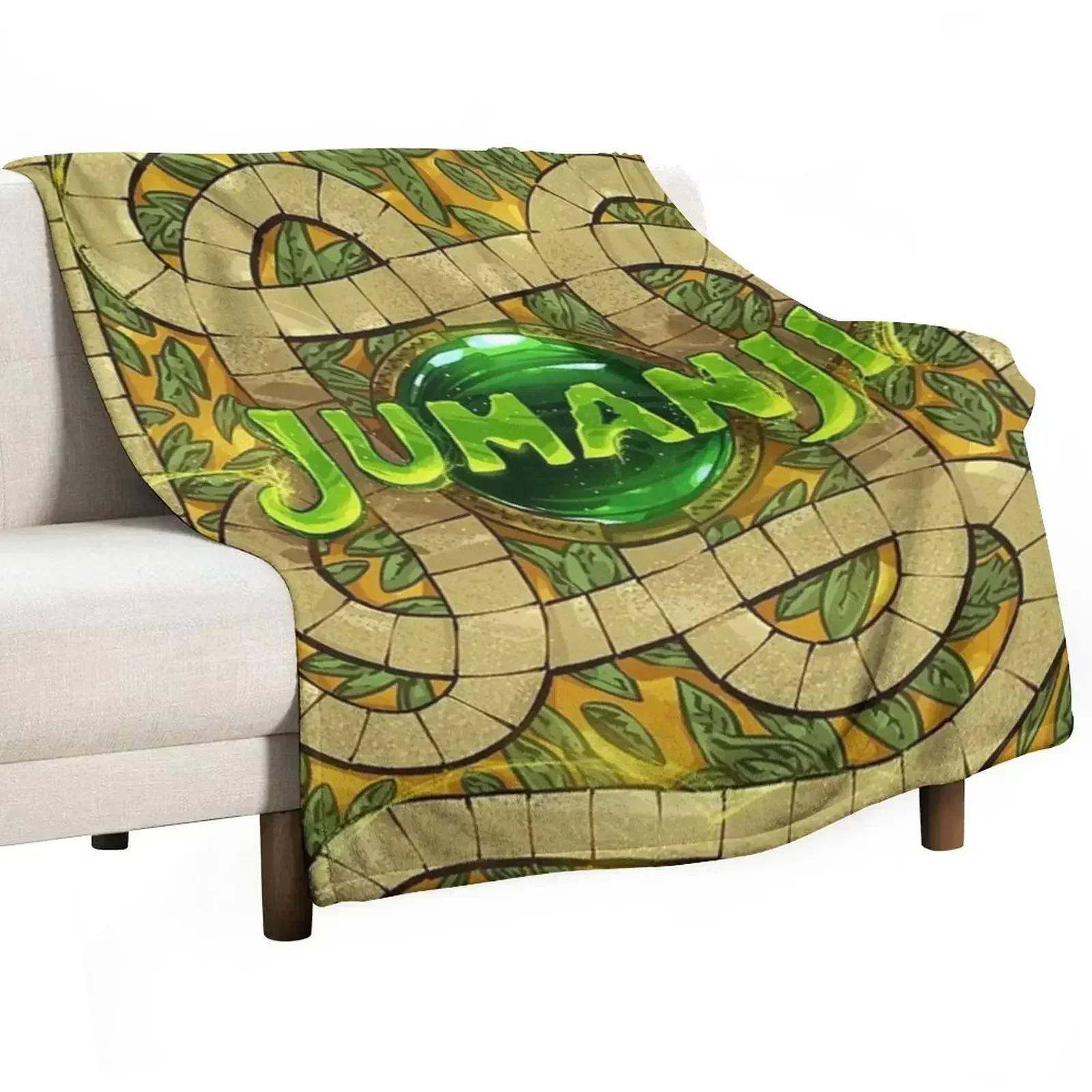 Manta Jumanji para todas las estaciones, manta suave y ligera para cama