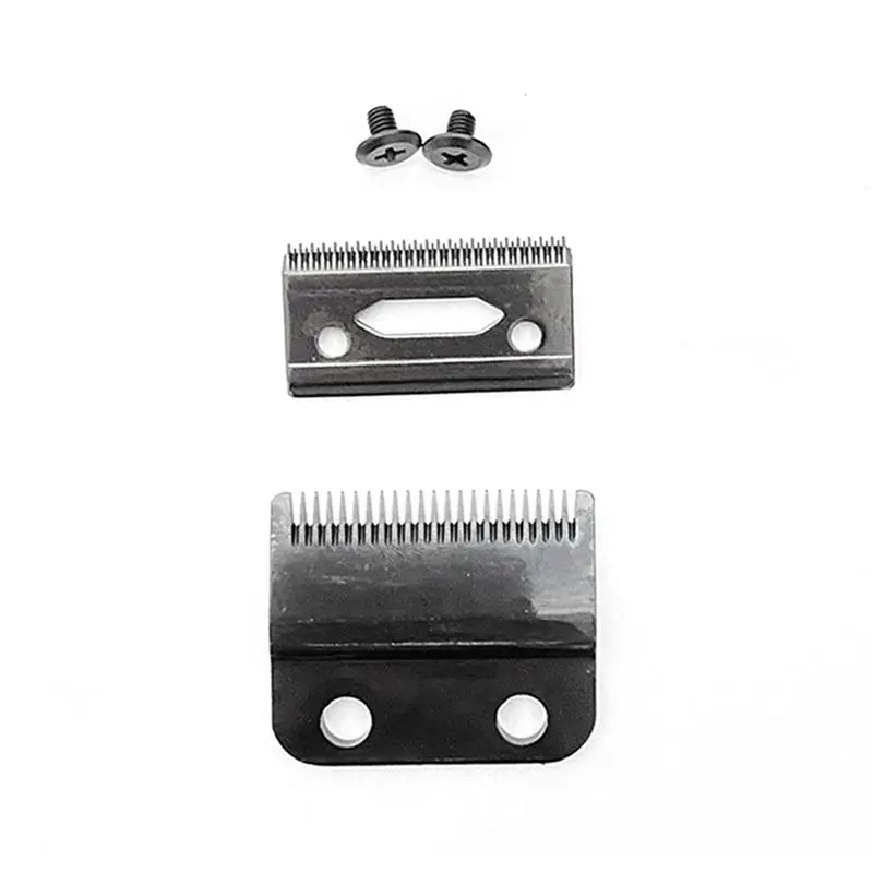 YCOC-2162 Compatible For Wahl 5 Star Cordless Magic Clip 8148 Replacement Standard Clipper Blades For Hair Clippers Black