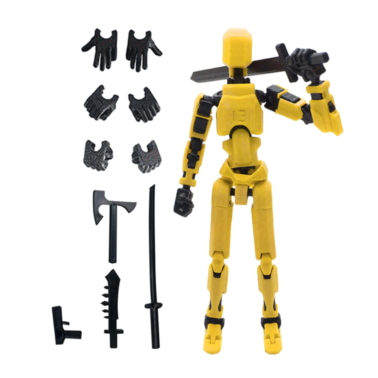 1 STKS 13 Gewrichten Figuur Gelede Beweegbare Dummy Pop Diy Montage Speelgoed 3D Gedrukt Action Figure Stop Motion Animatie Dummy