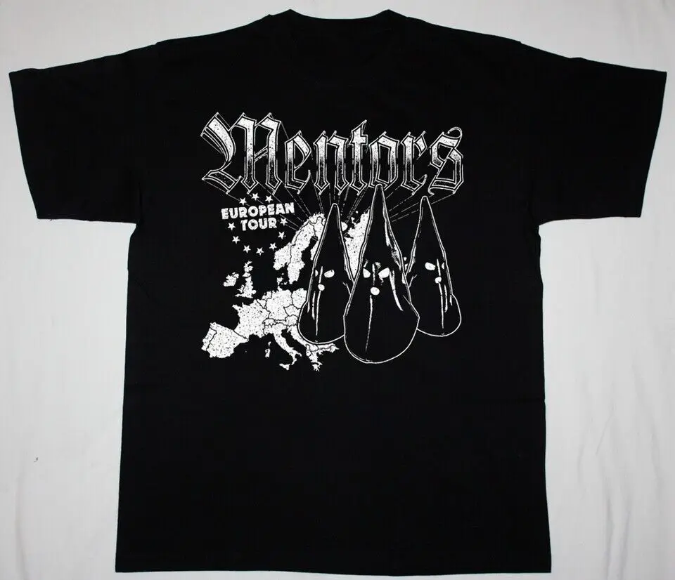 The Mentors European Tour T-Shirt Short Sleeve Cotton Black Men S to 5XL BE2187