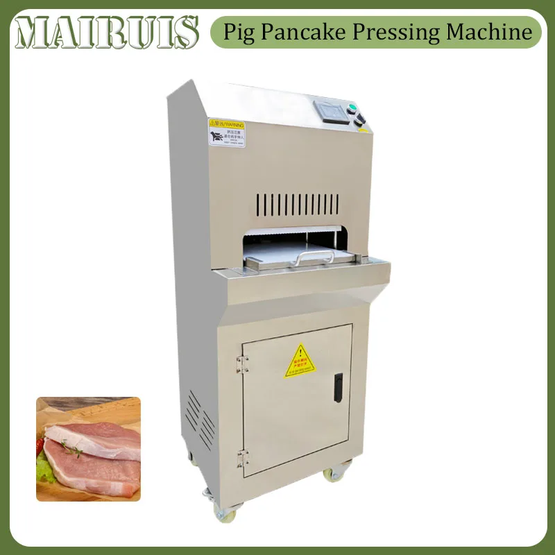 

Commercial Fresh Beef & Chicken Breast Meat Schnitzel Flattening Flattener Press New Condition Machine For Sale