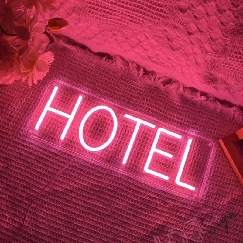 

HOTEL светодиодные неоновые вывески, светящиеся открытые вывески, настенные окна, художественный декор для магазина, бара, отеля, ресторана, розничного магазина, вечеринки, паба