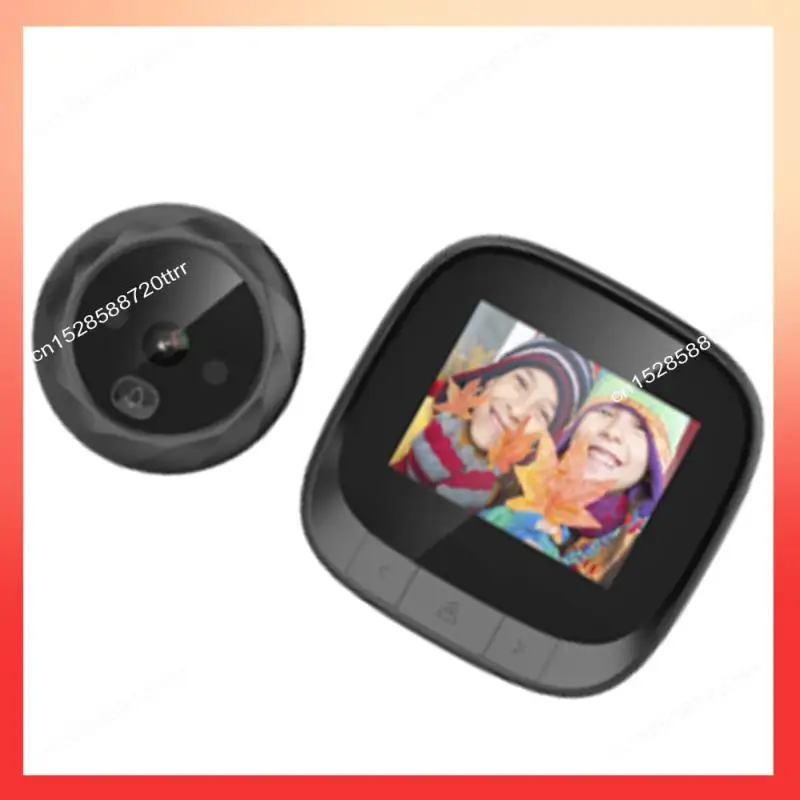 ABNR Photo-Smart Digital Door Viewer With 2.4-Inch LCD And IR Night Vision, Electronic Peephole Camera Recording