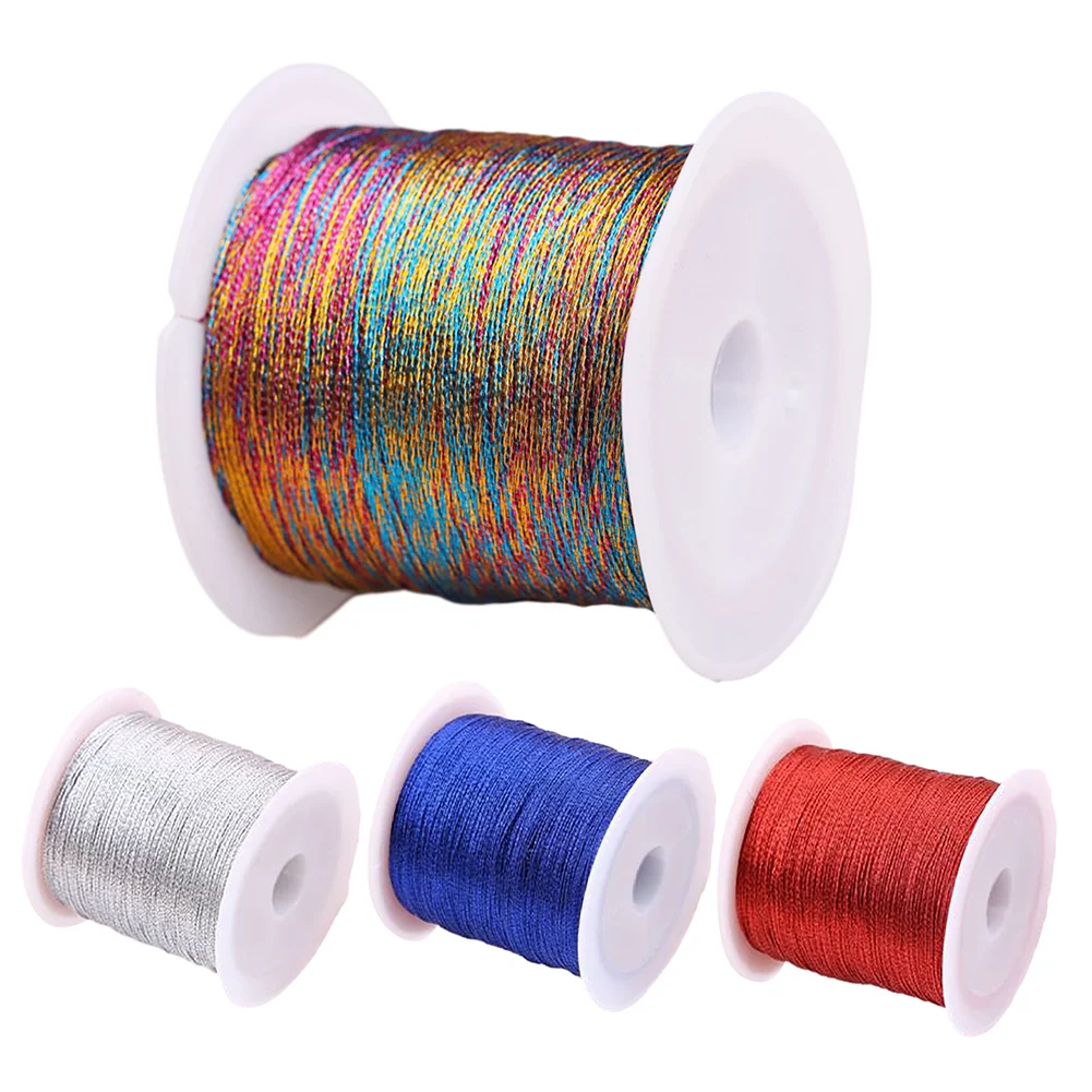 50m Fishing Rod Guide Line Winding Thread Polyester Fiber Ring Fasten Line Fishing Pole Building Line Wire Accessories