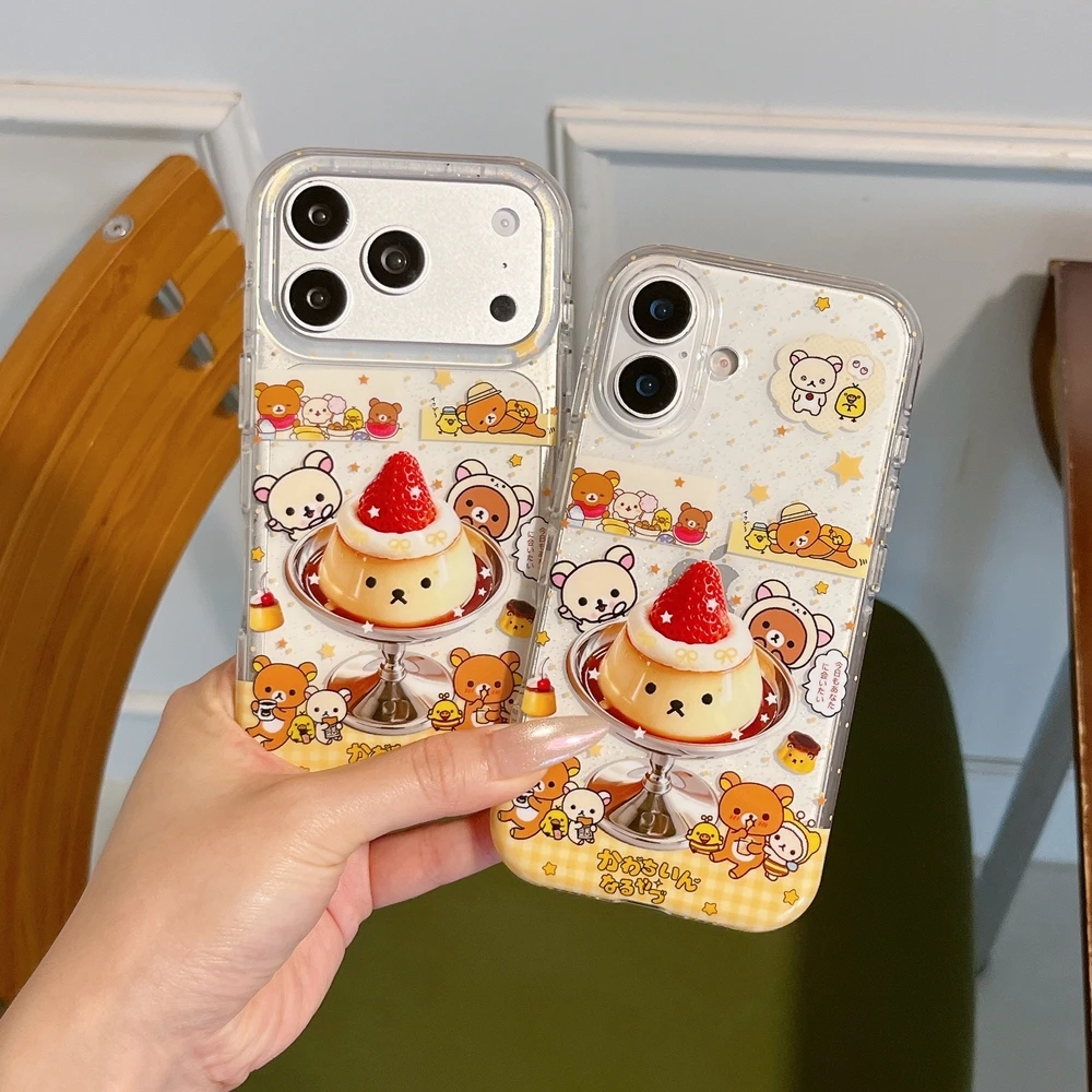Sevimli Karikatür Anime Rilakk - Glitter Shockproof Case incelemesi ve fiyatı