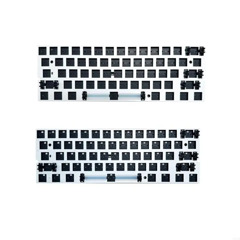 

P9JB Raven61 61-Key Mechanical Keyboard with 32Bit Controller and Advanced Triggering for Gamers Corded Metal Keyboards