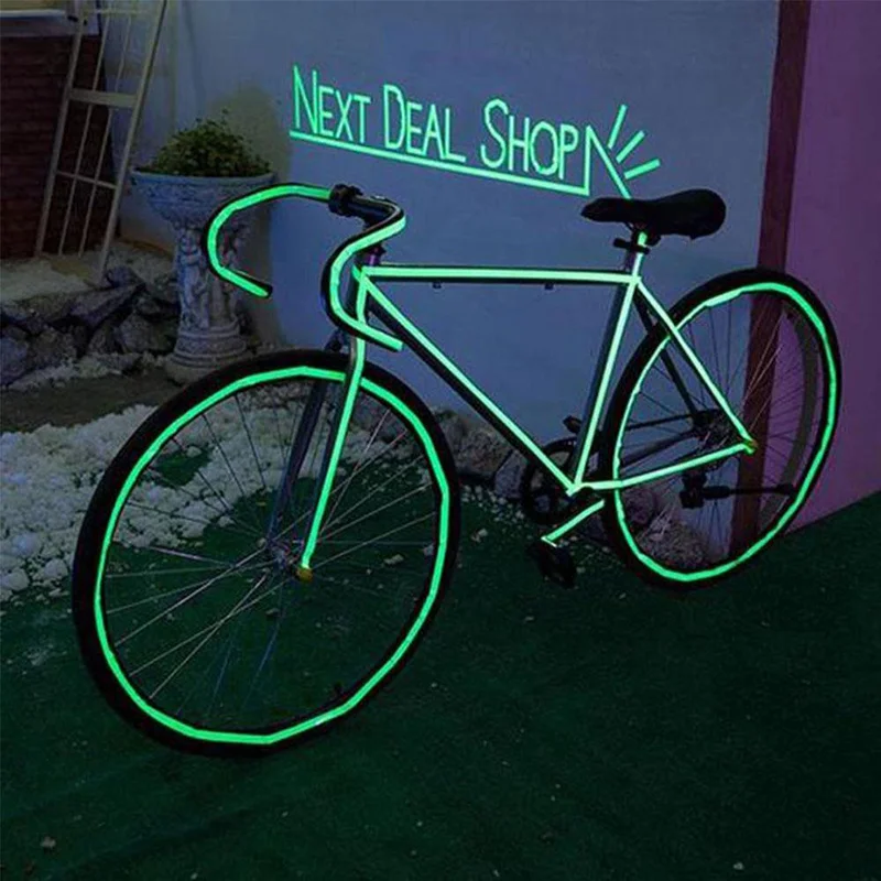 Car Luminous Self-adhesive Stickers Glow In The Dark Car Motorcycle Bike Styling Decals Tapes Night Warning Tape 3m Length