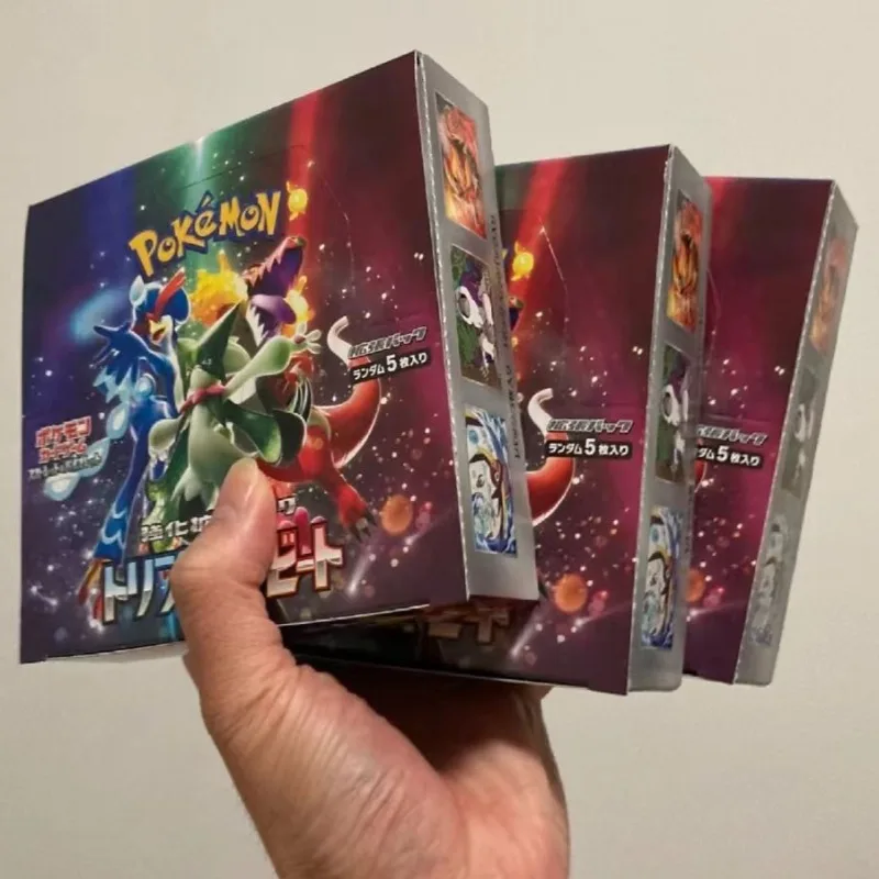 100% original pokemon sv1a booster pacote negociação anime cartão ptcg versão japonesa coleção cartões único pacote brinquedo presentes de aniversário