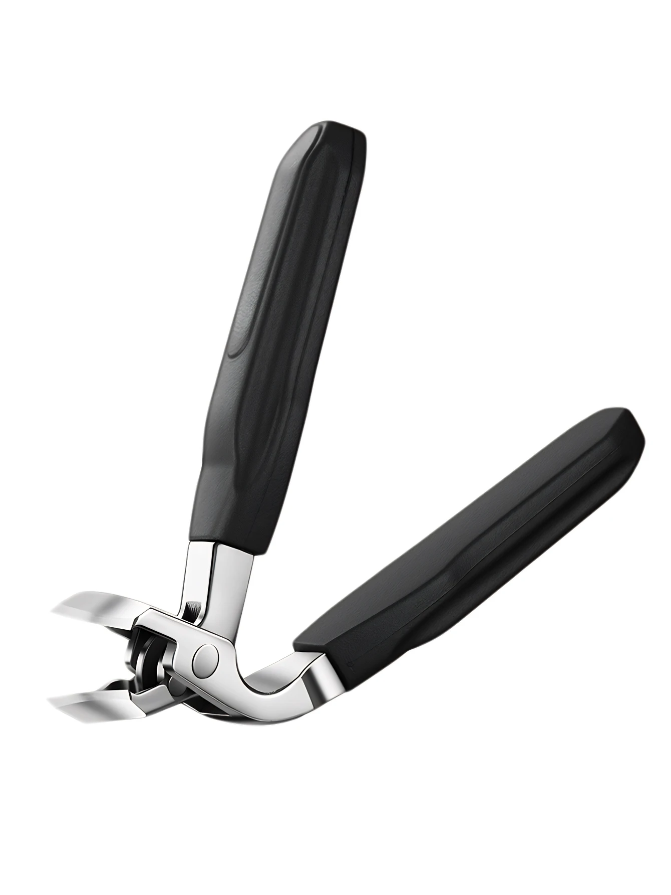 

Bent-tip Scissor Nail Clippers with High Hardness Stainless Steel, Large Opening Design, Sharp and Durable, Essential for Home a